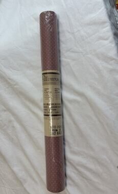 C&A Wallcoverings Wallpaper Vintage Pink Dots Bolt 33ft. x 20.5" Sealed Cottage